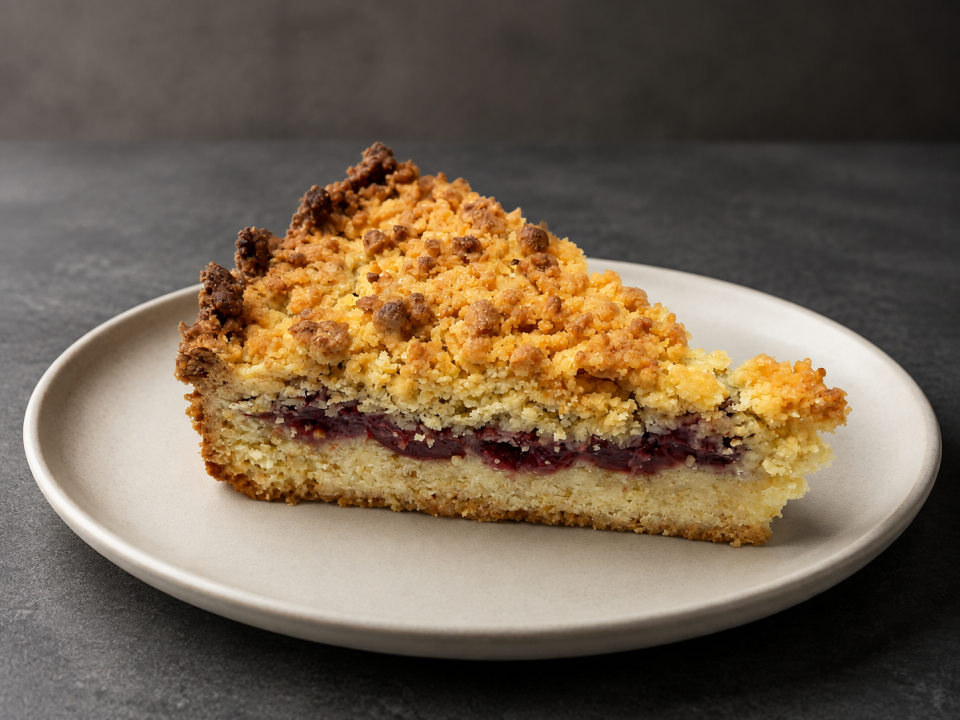 Bild zu Streuselkuchen mit Sauerkirschen